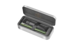 PARKER VECTOR XL GREEN CT RBall+PEN POUCH